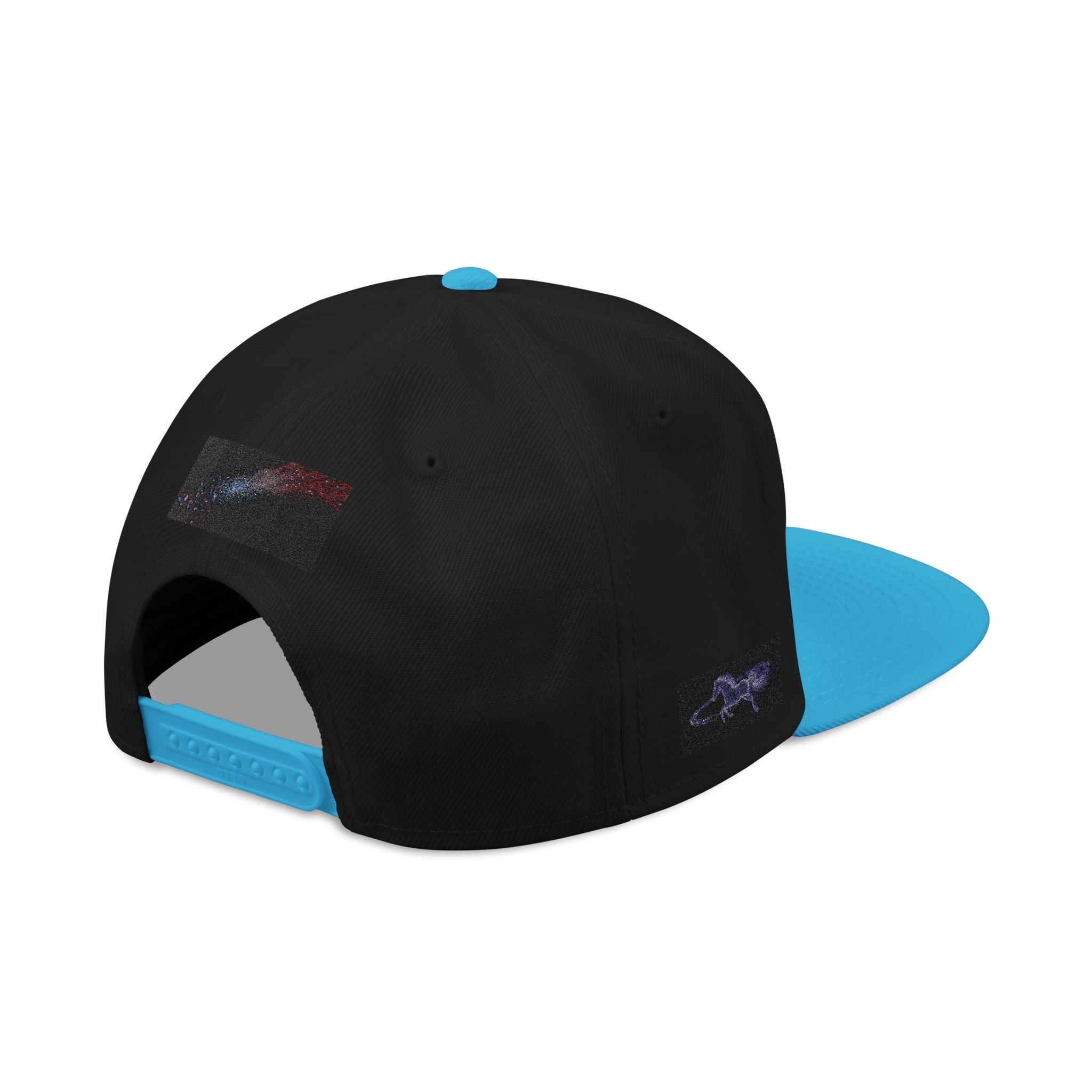 Galaxy Embroidered Snapback Hat — Space Nebula Neon Cyber Cap