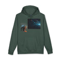 Galaxy Patch Hoodie — Cosmic Space Graphic Sweatshirt