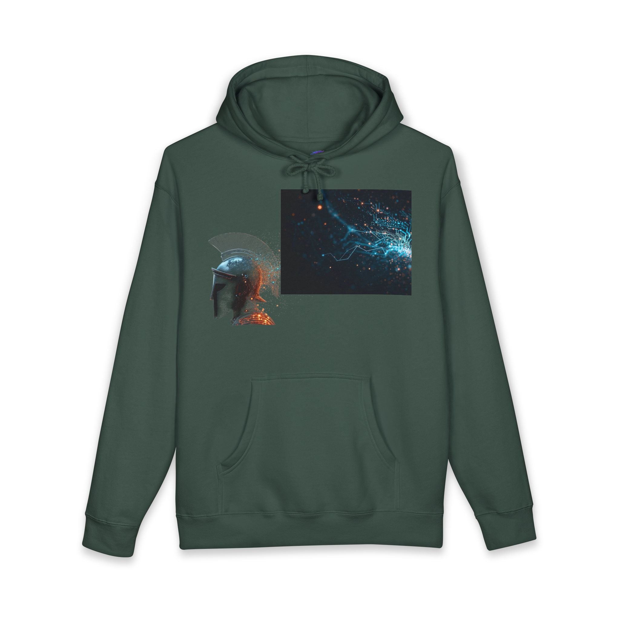 Galaxy Patch Hoodie — Cosmic Space Graphic Sweatshirt