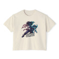 Surge anime warrior boxy graphic tee oversized streetwear — RAEVL