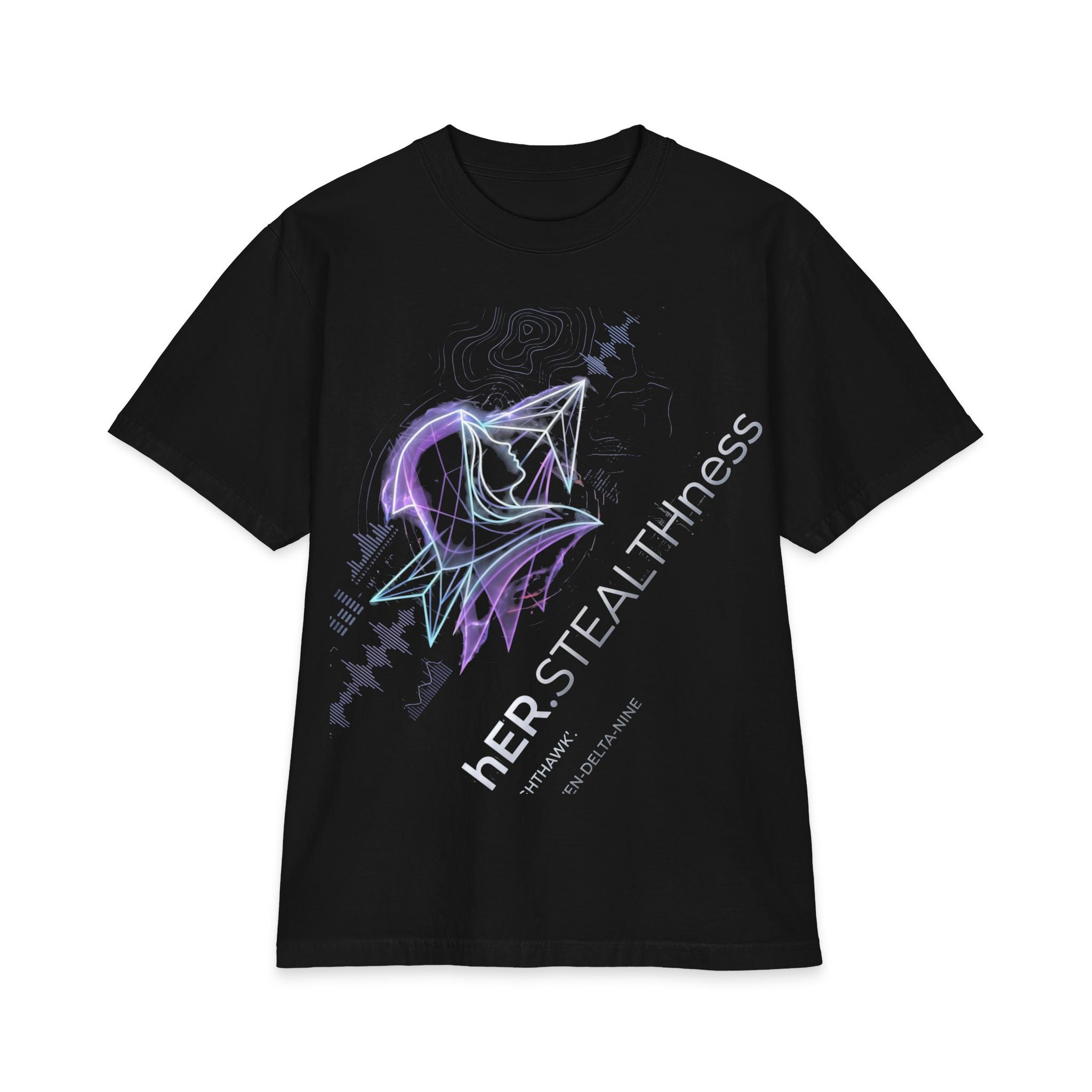 Seal Princess Graphic Tee — Pastel Mermaid Illustration T-Shirt