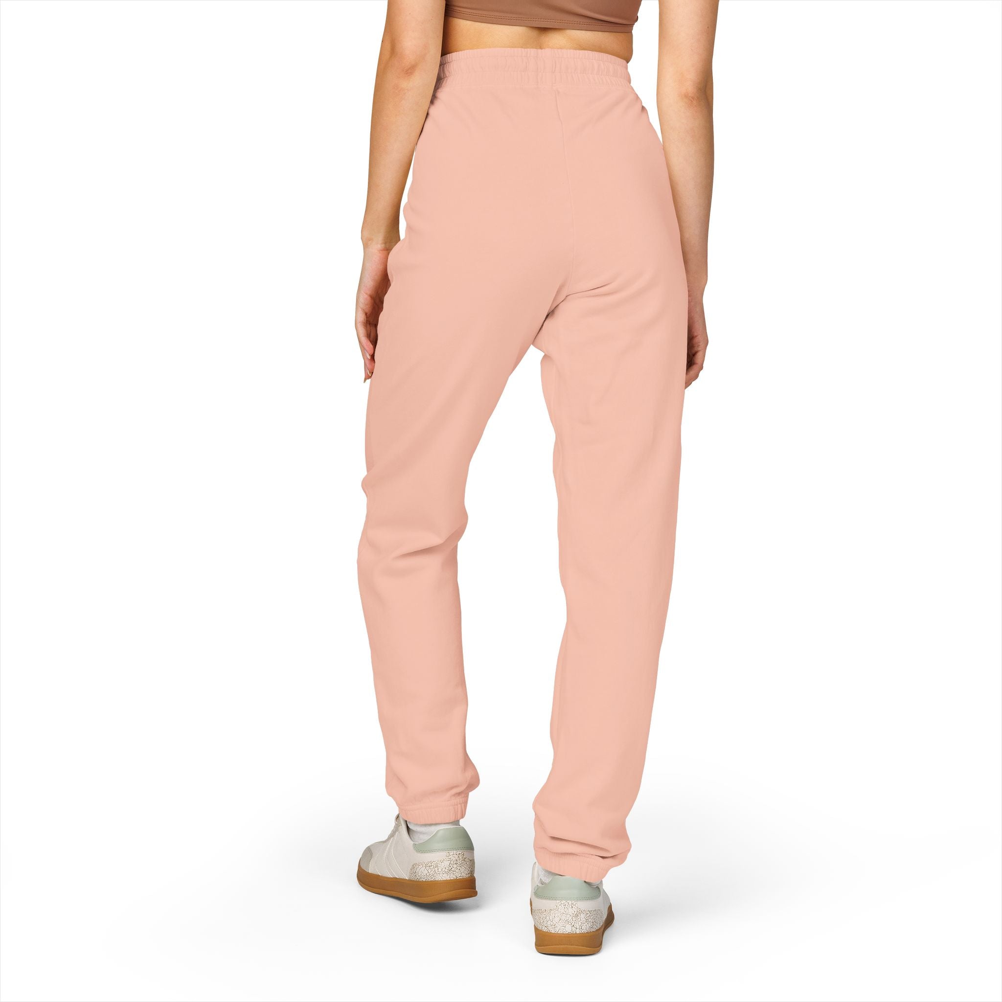 Void Graphic Sweatpants – Relaxed Garment-Dyed Fleece Joggers